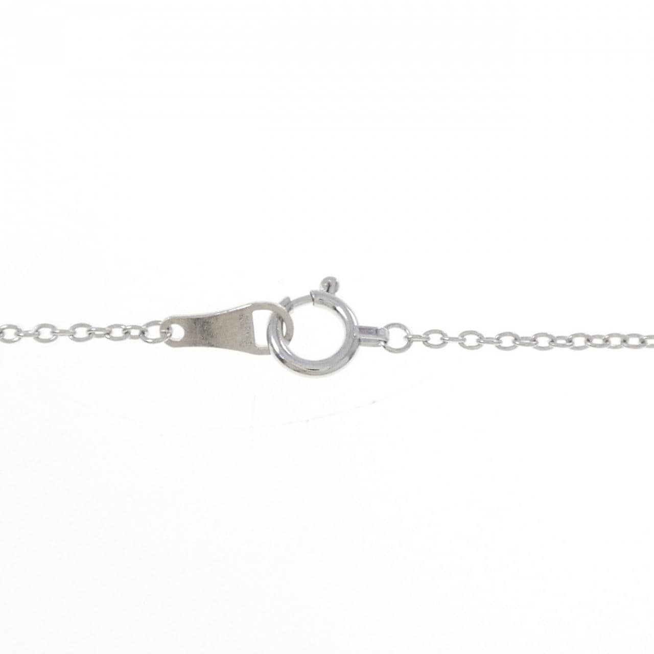 K18WG ダイヤモンド ネックレス 0.45CT