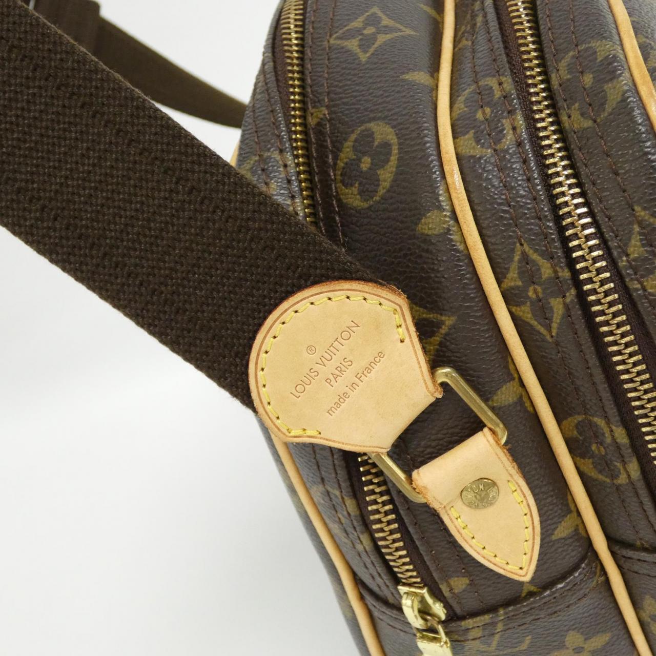 LOUIS VUITTON Monogram Reporter 28 公分 M45254 單肩包
