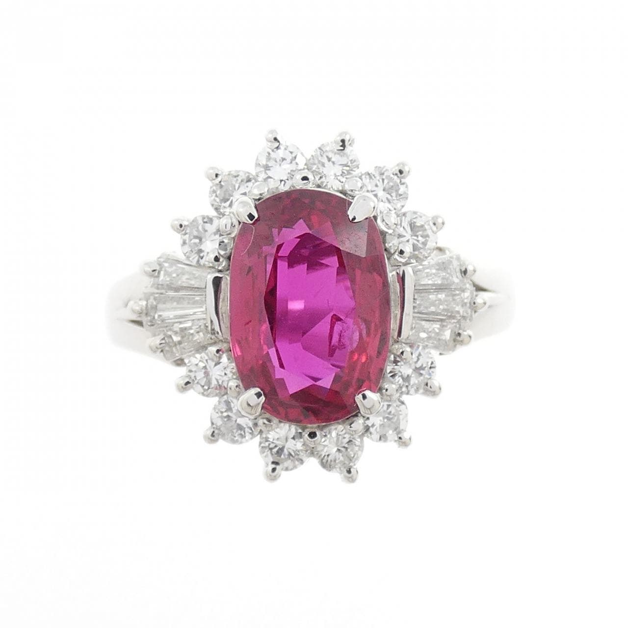 PT900 ルビー リング 1.47CT