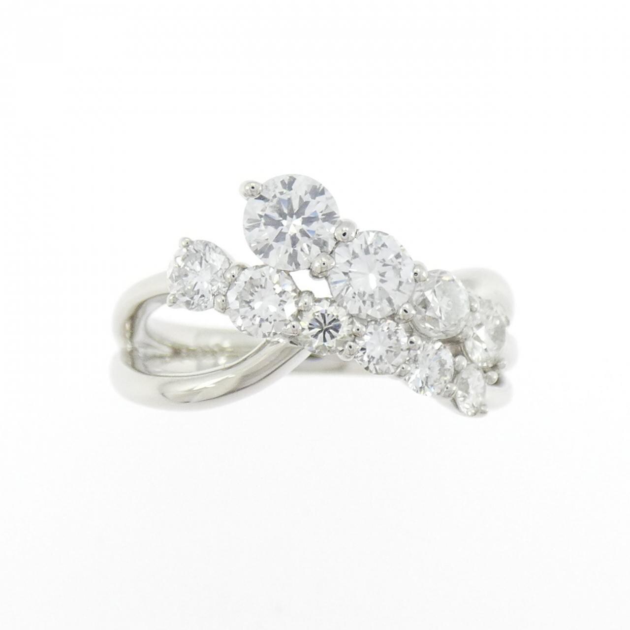 PT900 ダイヤモンド リング 1.24CT