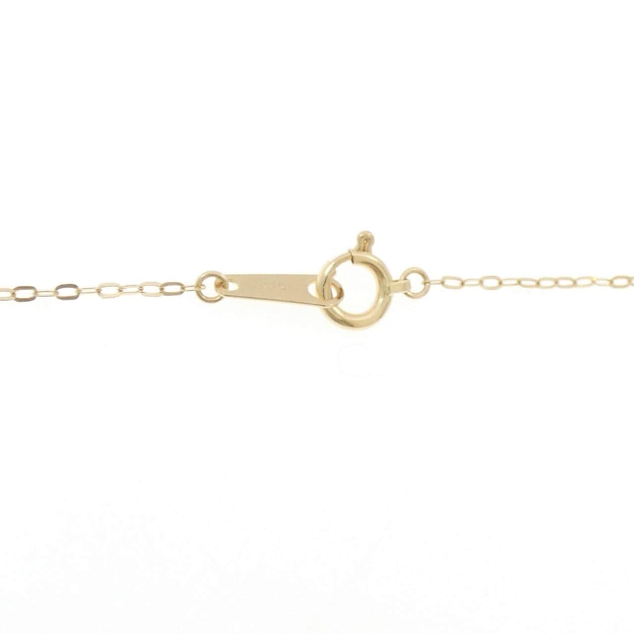 【新品】K18YG ハート ダイヤモンド ネックレス 0.06CT