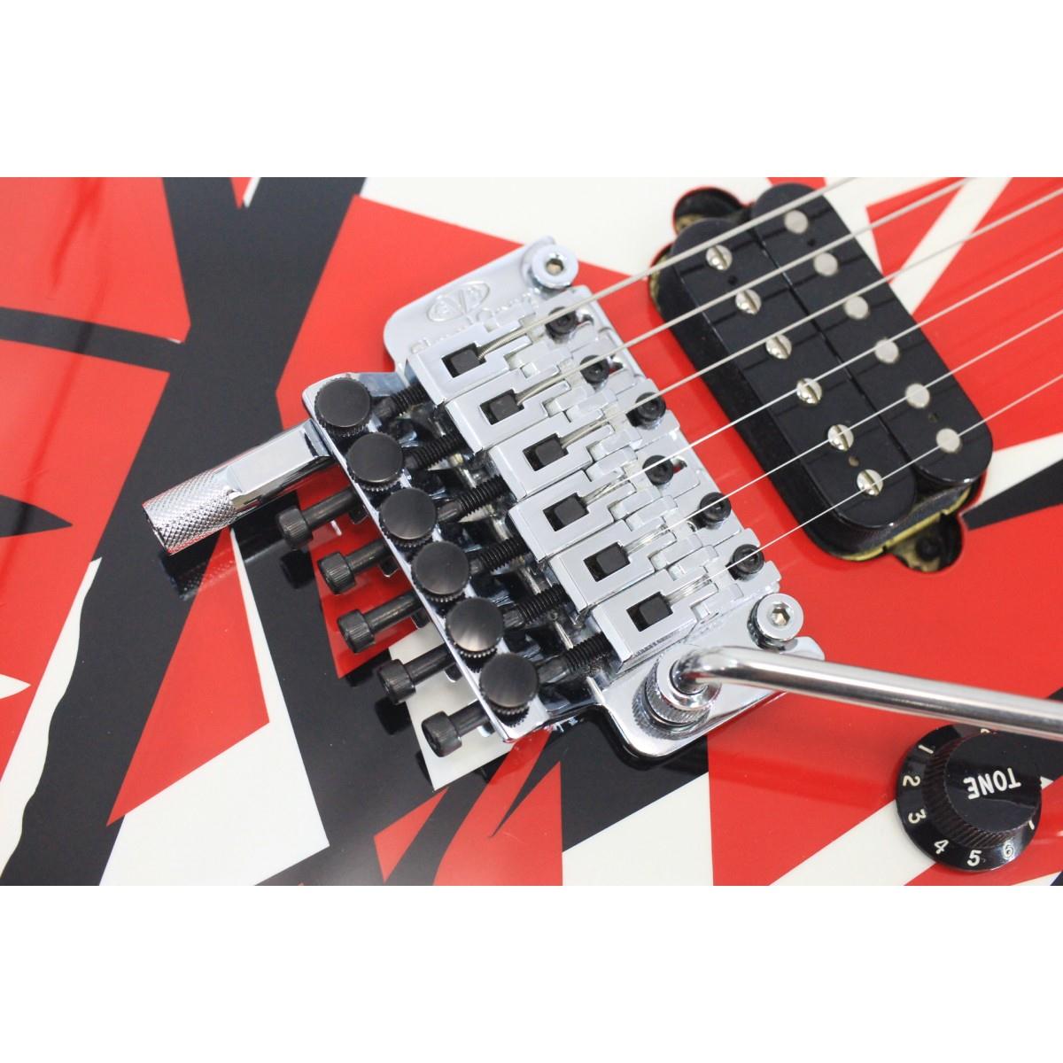 EVH STRIPED RED WITH BLACK