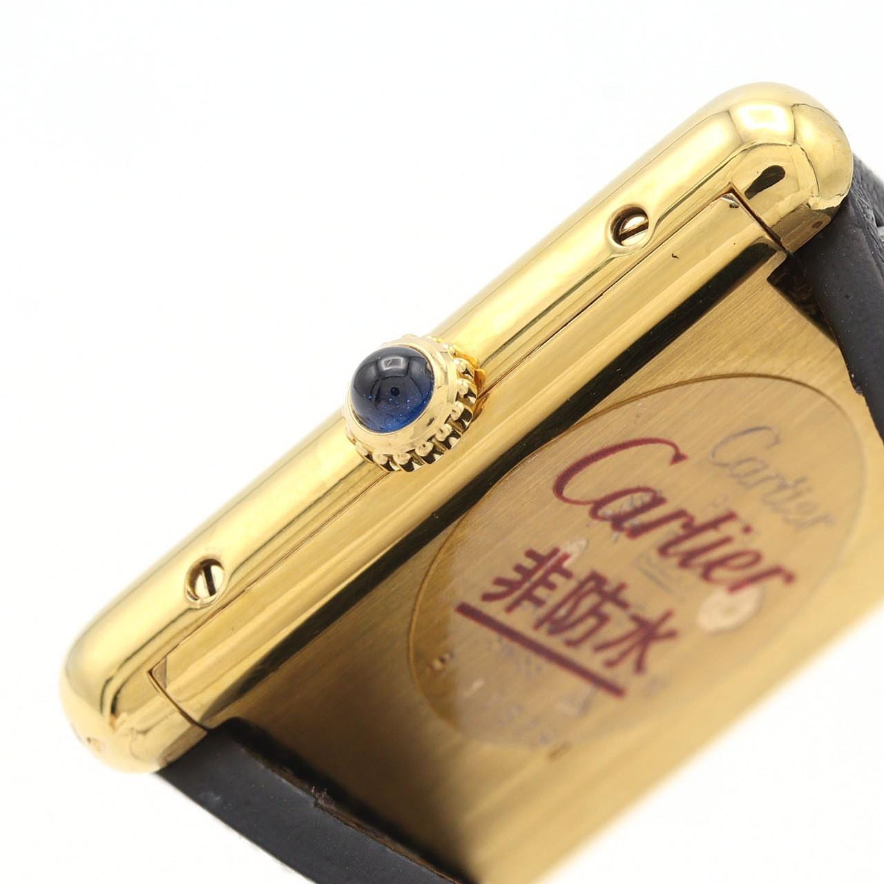 【ノーメンテナンス還元価格】カルティエ マストタンクLM GP 81974213 GP 手巻