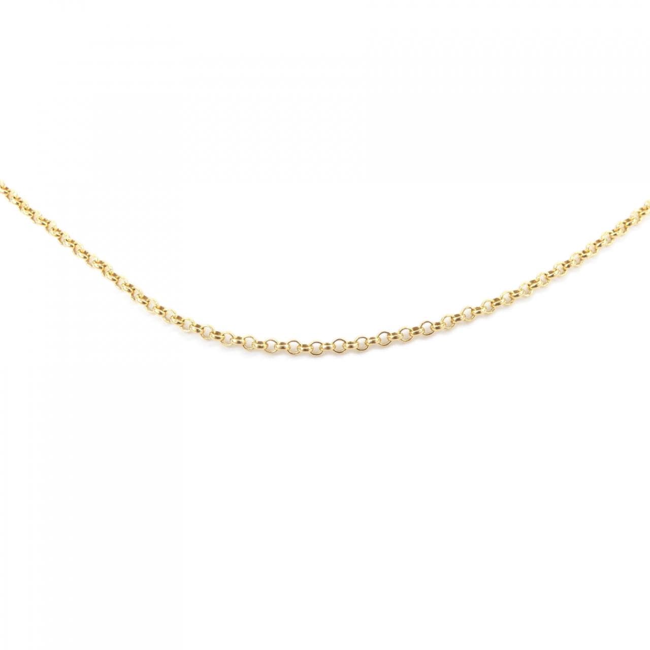 クロムハーツ CHROME HEARTS ROLL CHAIN I20 GLD 205014937GLDI20001 NECKLACE