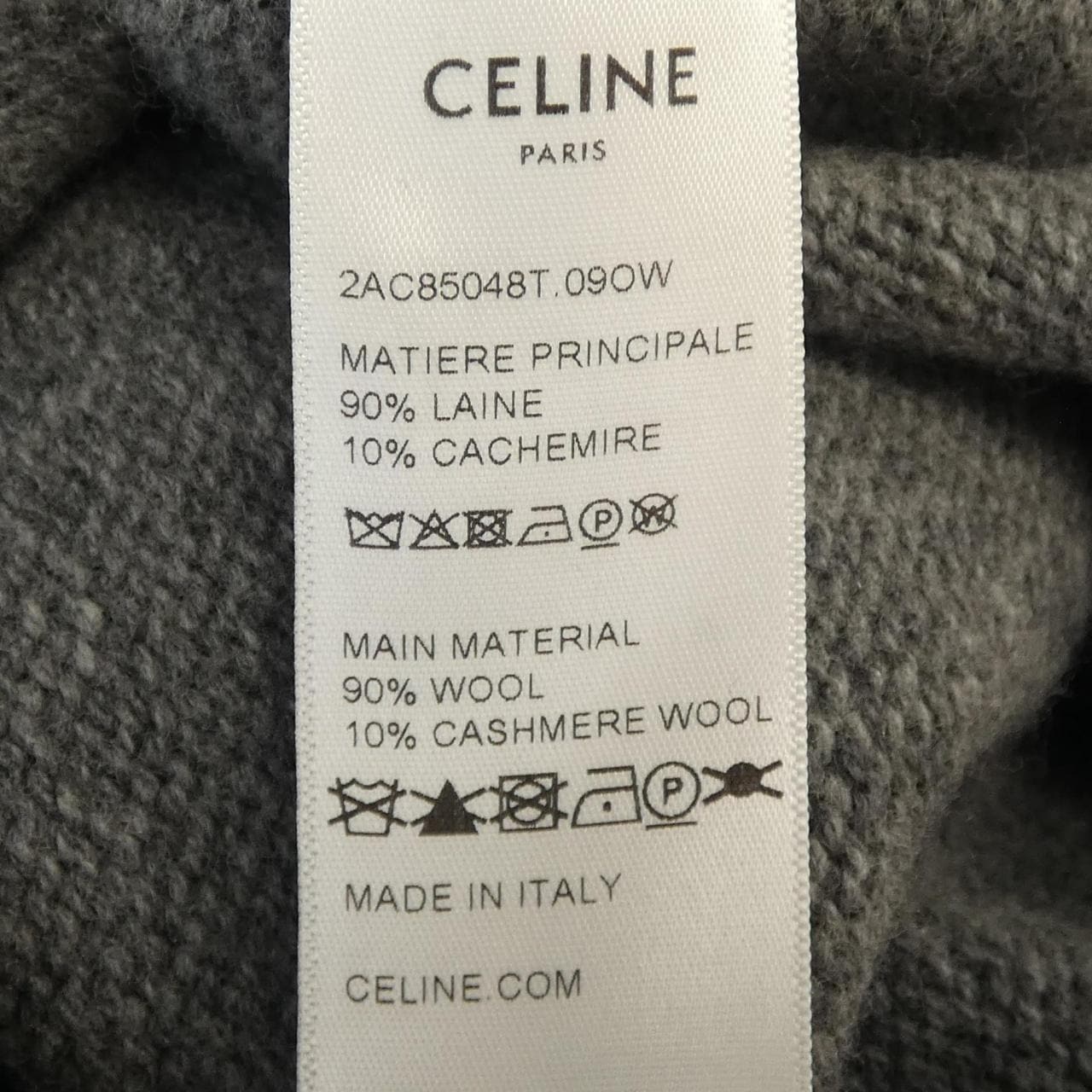 セリーヌ CELINE トリオンフ TRIOMPHE　クルーネックセーター 2AC85048T ニット