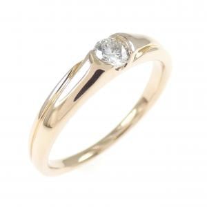 K18PG ダイヤモンド リング 0.15CT