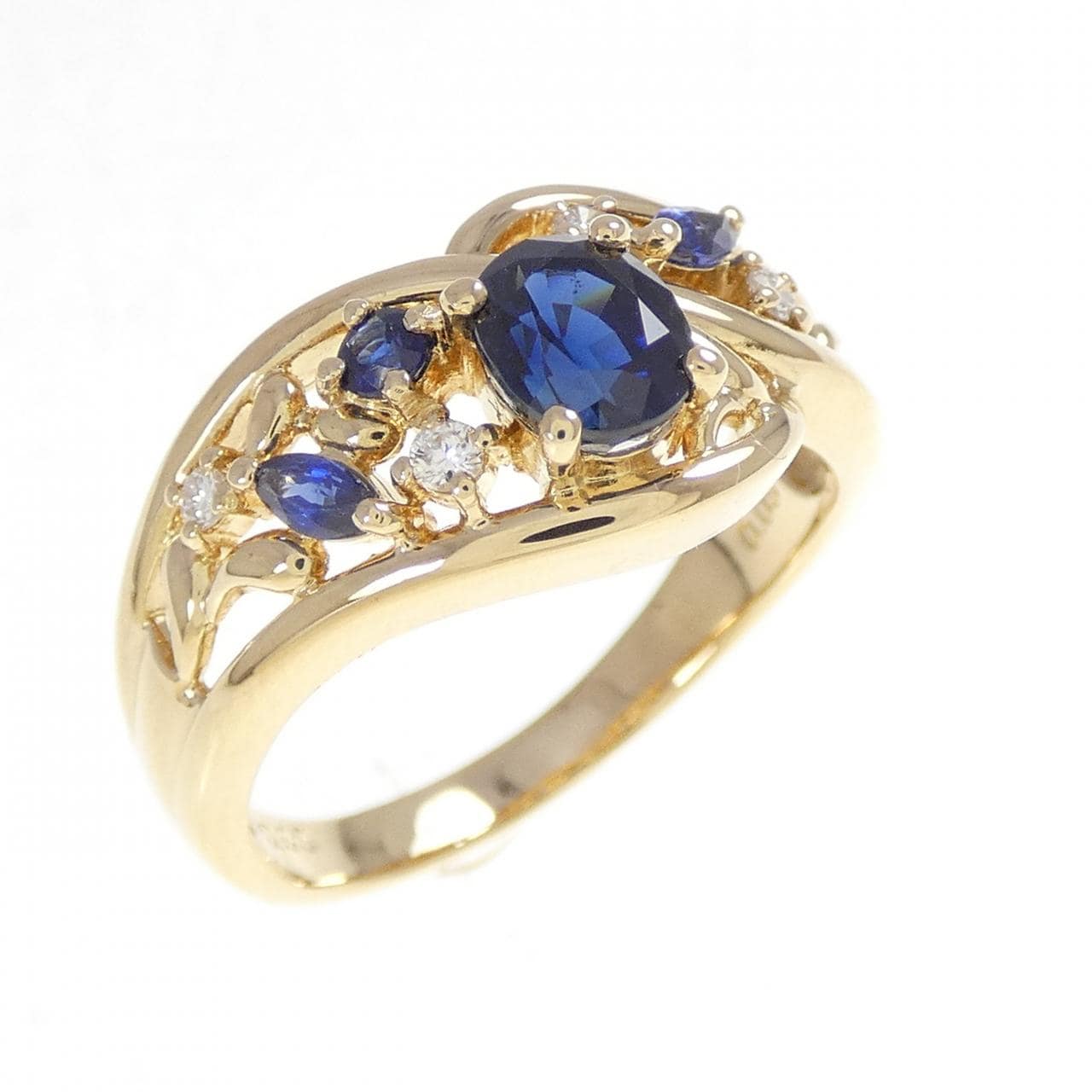 タサキ サファイヤ リング 0.90CT