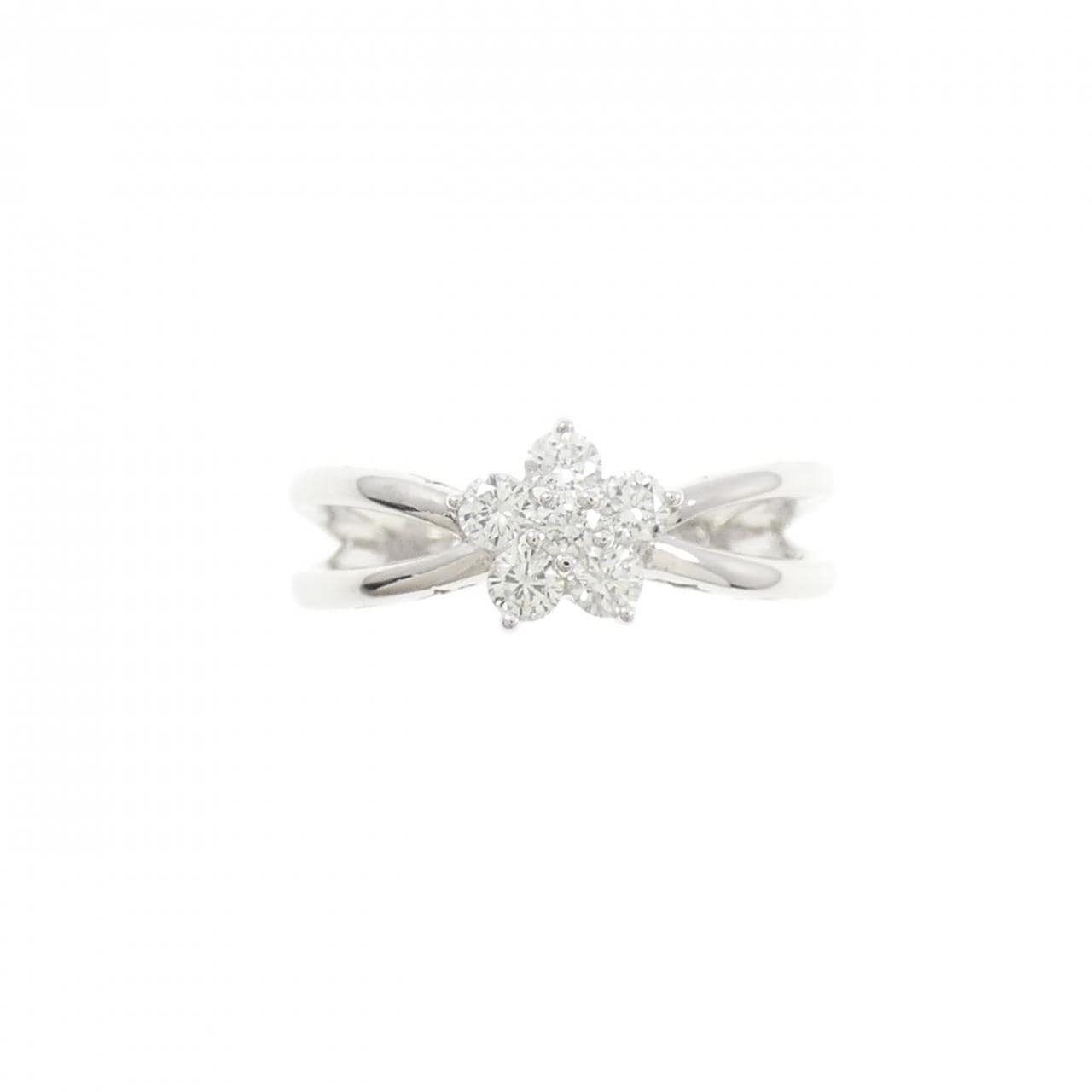 ポンテヴェキオ フラワー リング 0.30CT