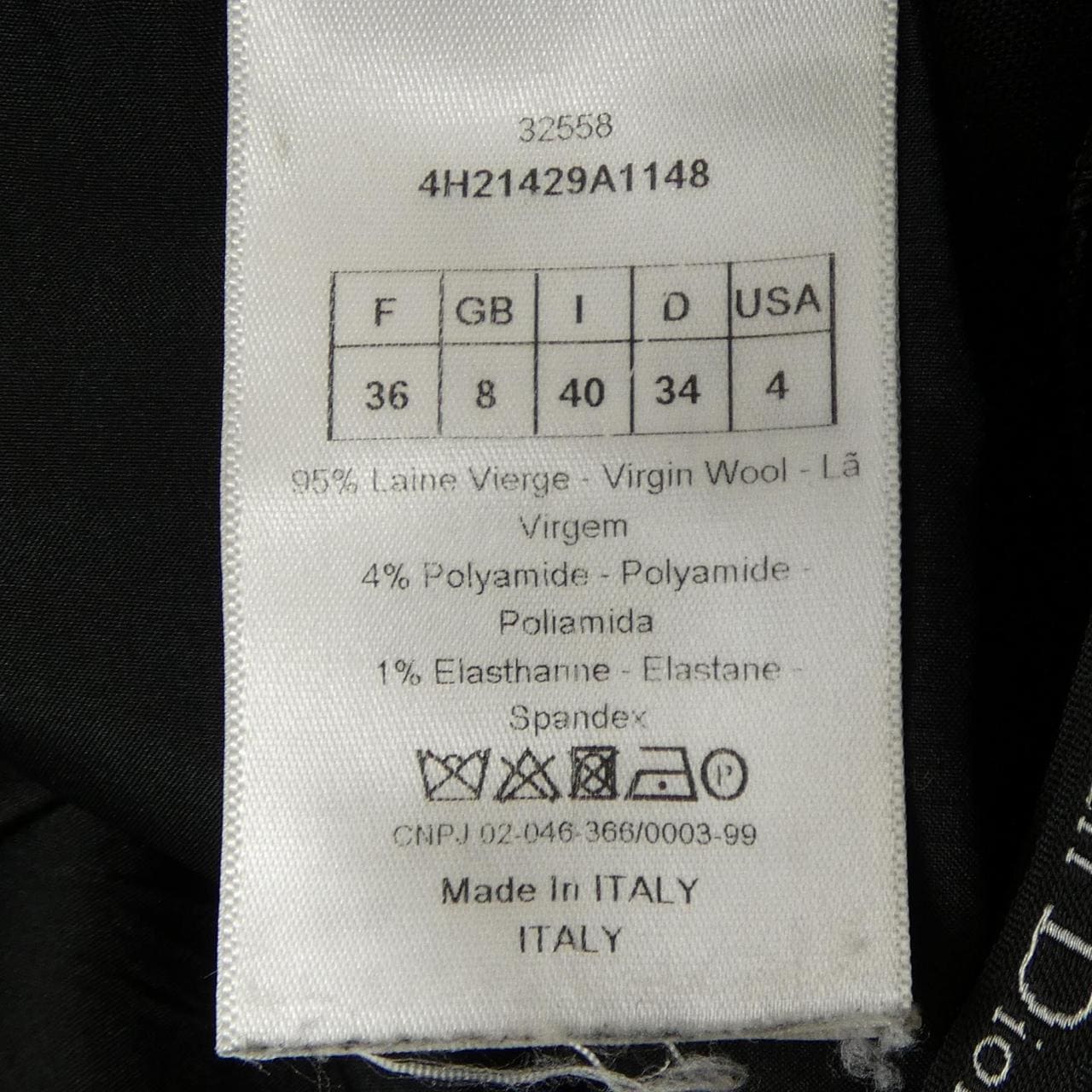 クリスチャンディオール CHRISTIAN DIOR 4H21429A1148 パンツ