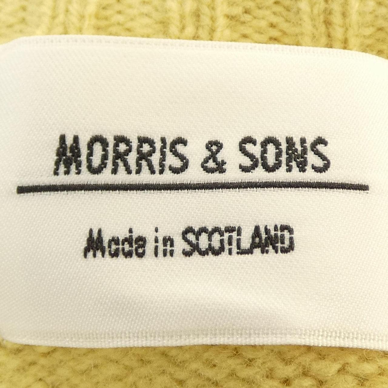 モリスアンドサンズ MORRIS&SONS ニット