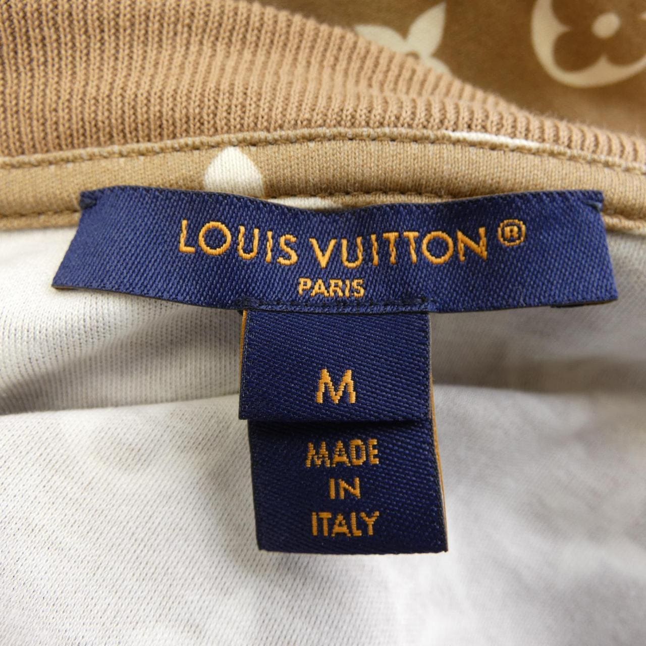 ルイヴィトン LOUIS VUITTON ストライプアクセントモノグラムTシャツ FOTS43TR1 Tシャツ