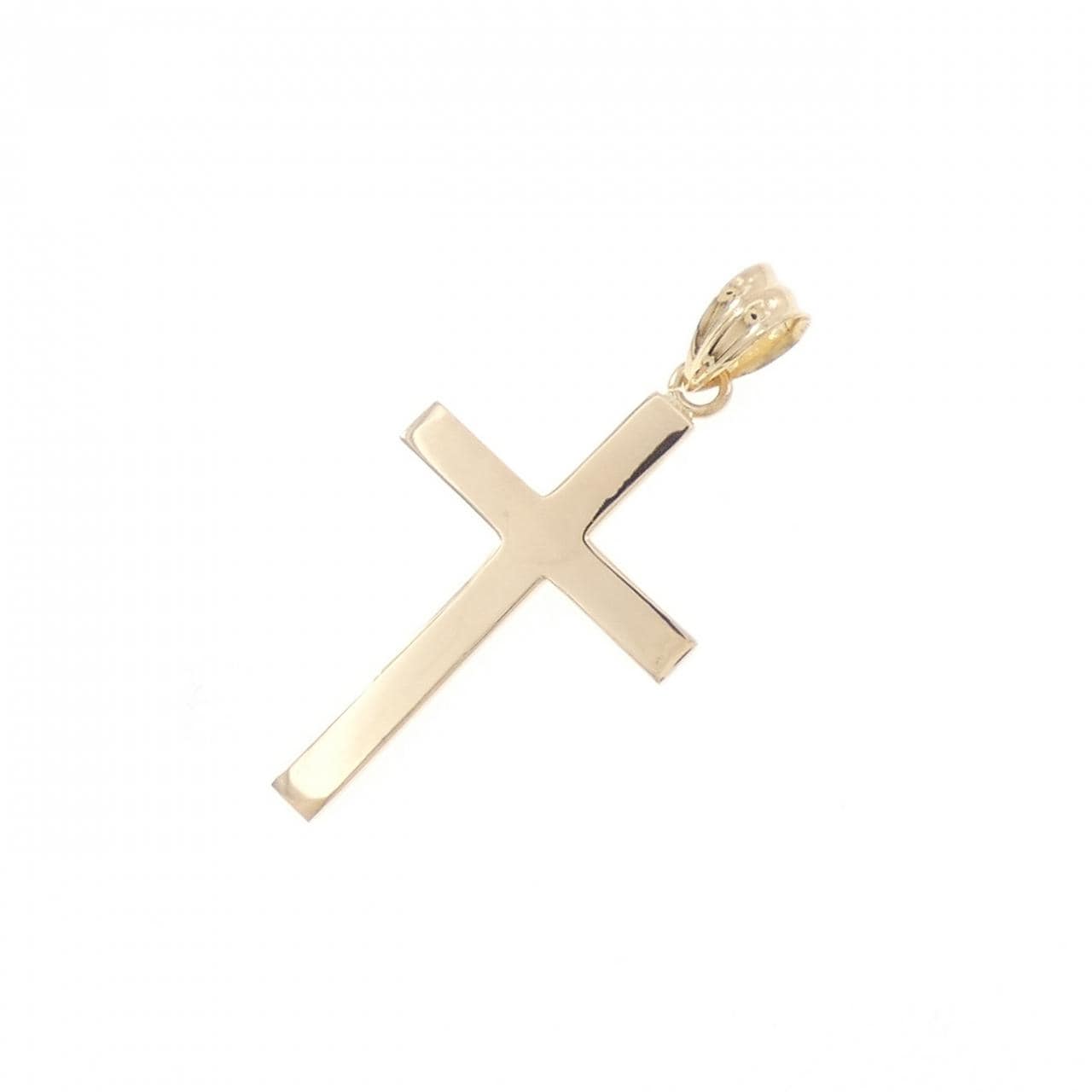 K18YG cross pendant