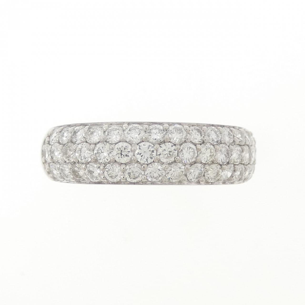 PT900 パヴェ ダイヤモンド リング 0.85CT