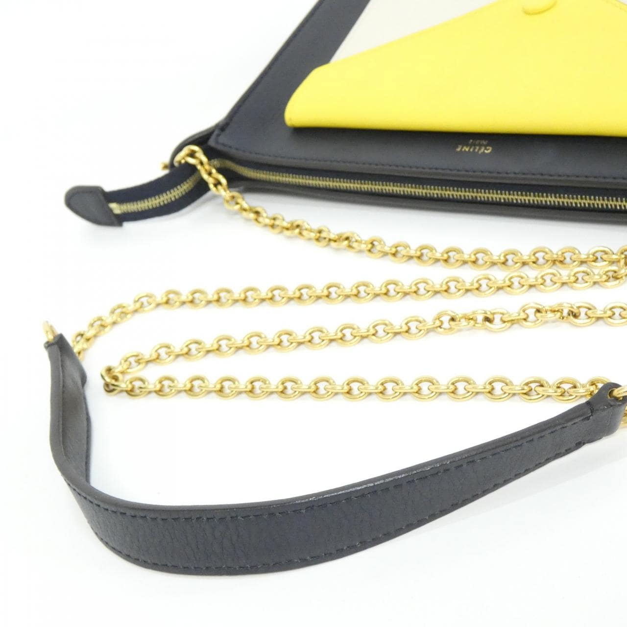 セリーヌ スモール ポケット 175013UNA ショルダーバッグ