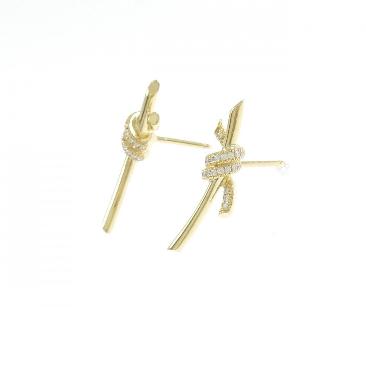 TIFFANY knot earrings