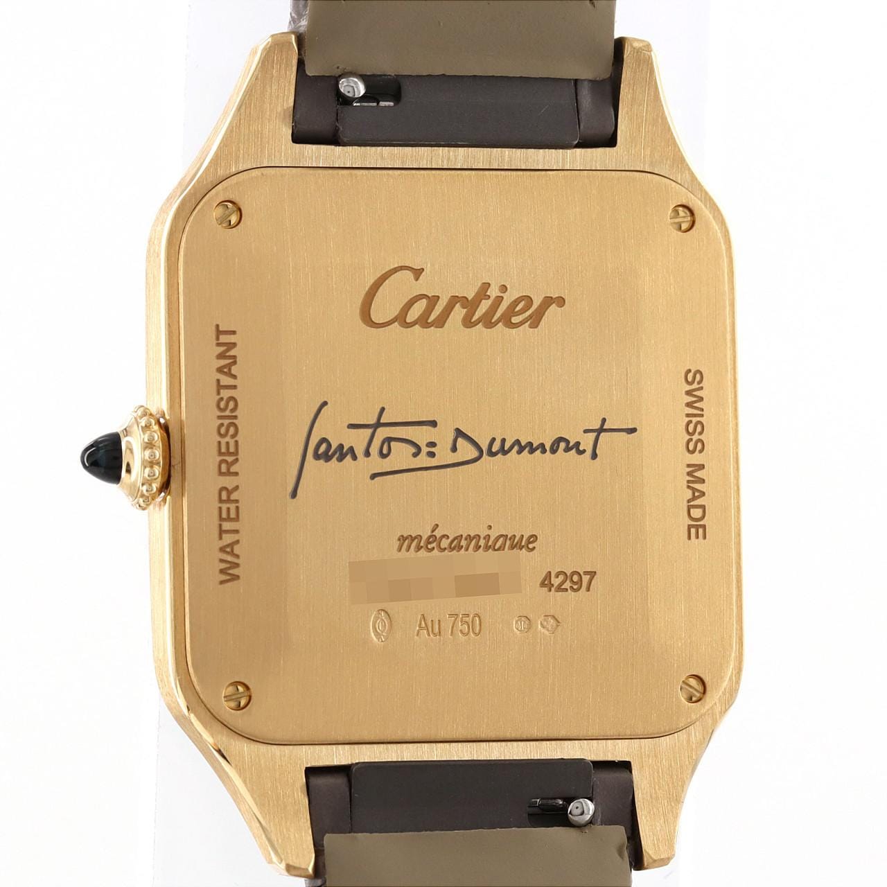 Cartier Santos Dumont LM YG WGSA0097 YG手動上弦