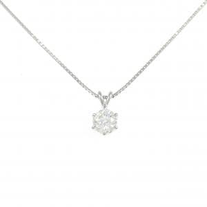 PT900/PT850 ダイヤモンド ネックレス 0.479CT I VS2 EXT H&C