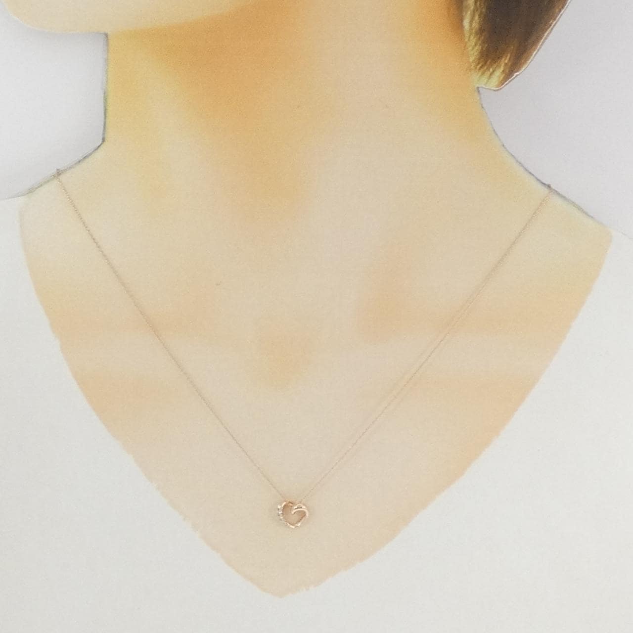 ポンテヴェキオ ダイヤモンド ネックレス 0.03CT