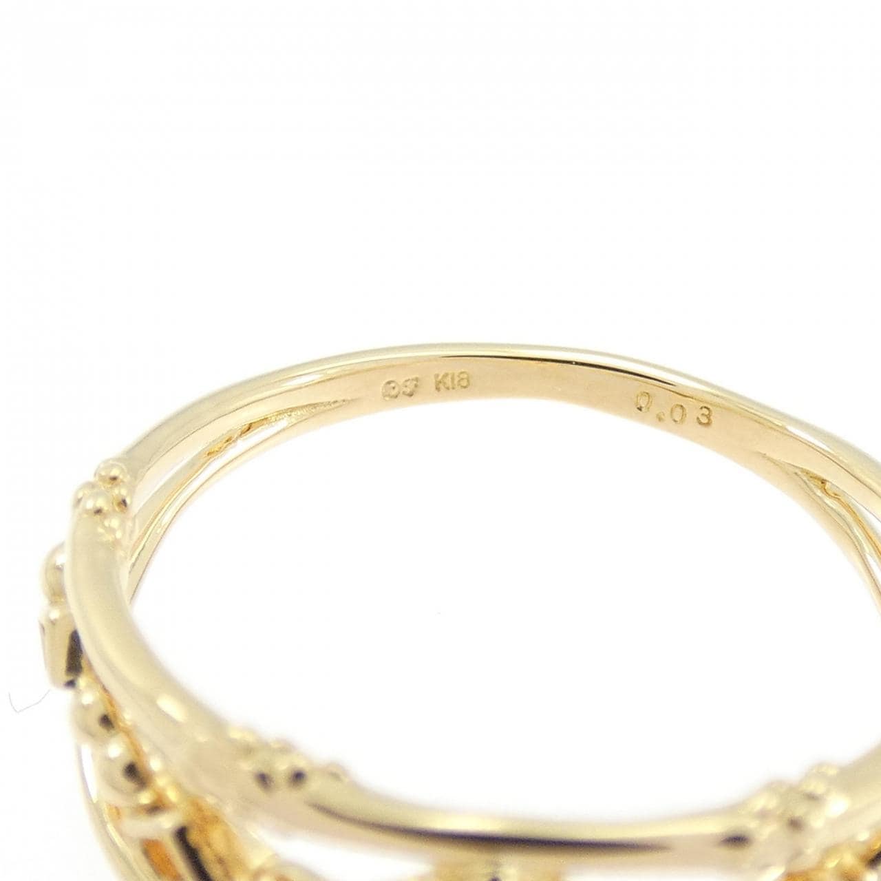 オレフィーチェ ダイヤモンド リング 0.03CT