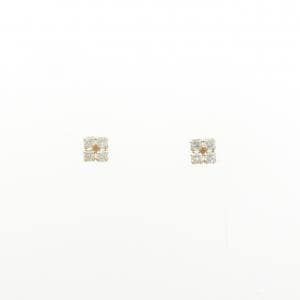 K10YG ダイヤモンド ピアス 0.15CT