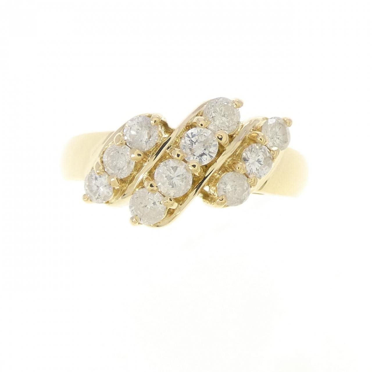 K18YG ダイヤモンド リング 0.50CT
