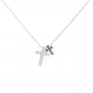 ポンテヴェキオ クロス ネックレス 0.11CT