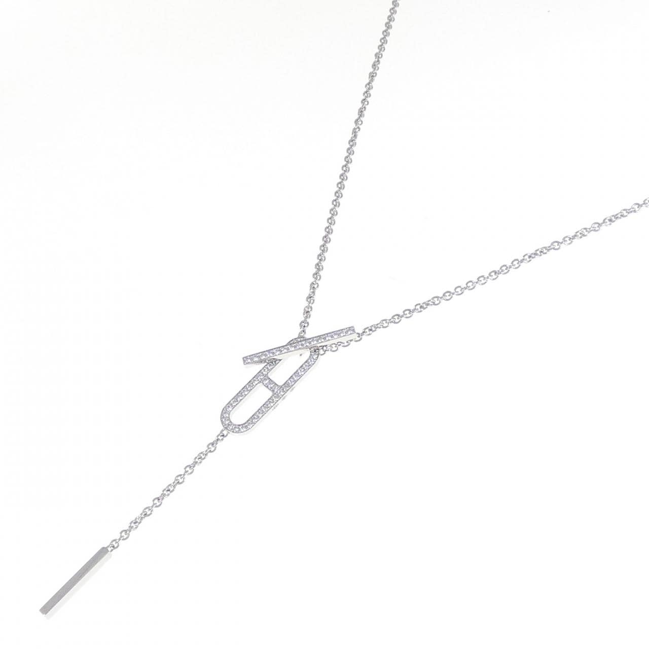 エルメス エヴァーシェーヌダンクル ネックレス 0.37CT