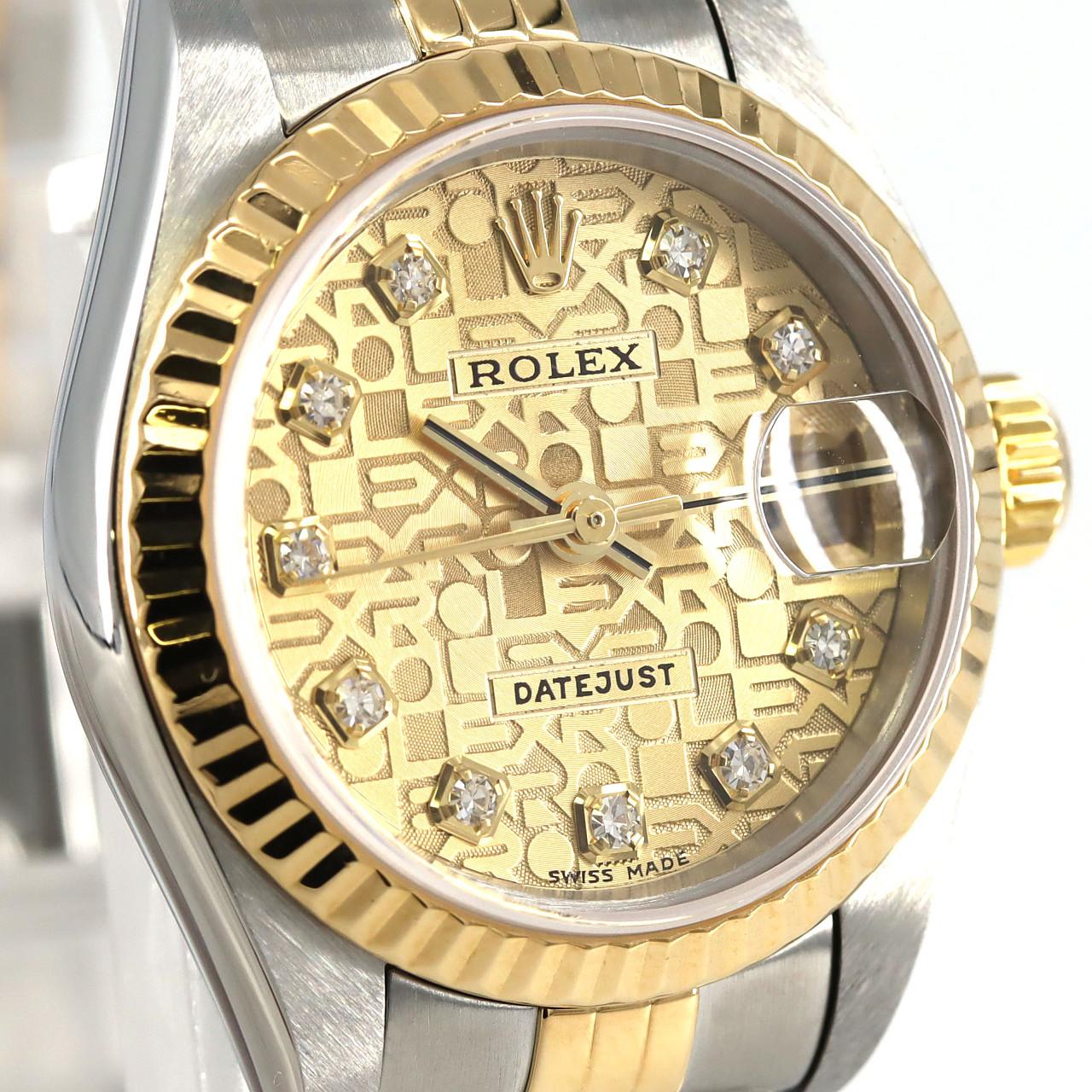 ROLEX Datejust 79173G SSxYG自動上弦Y 編號