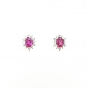 Ruby earrings/earrings