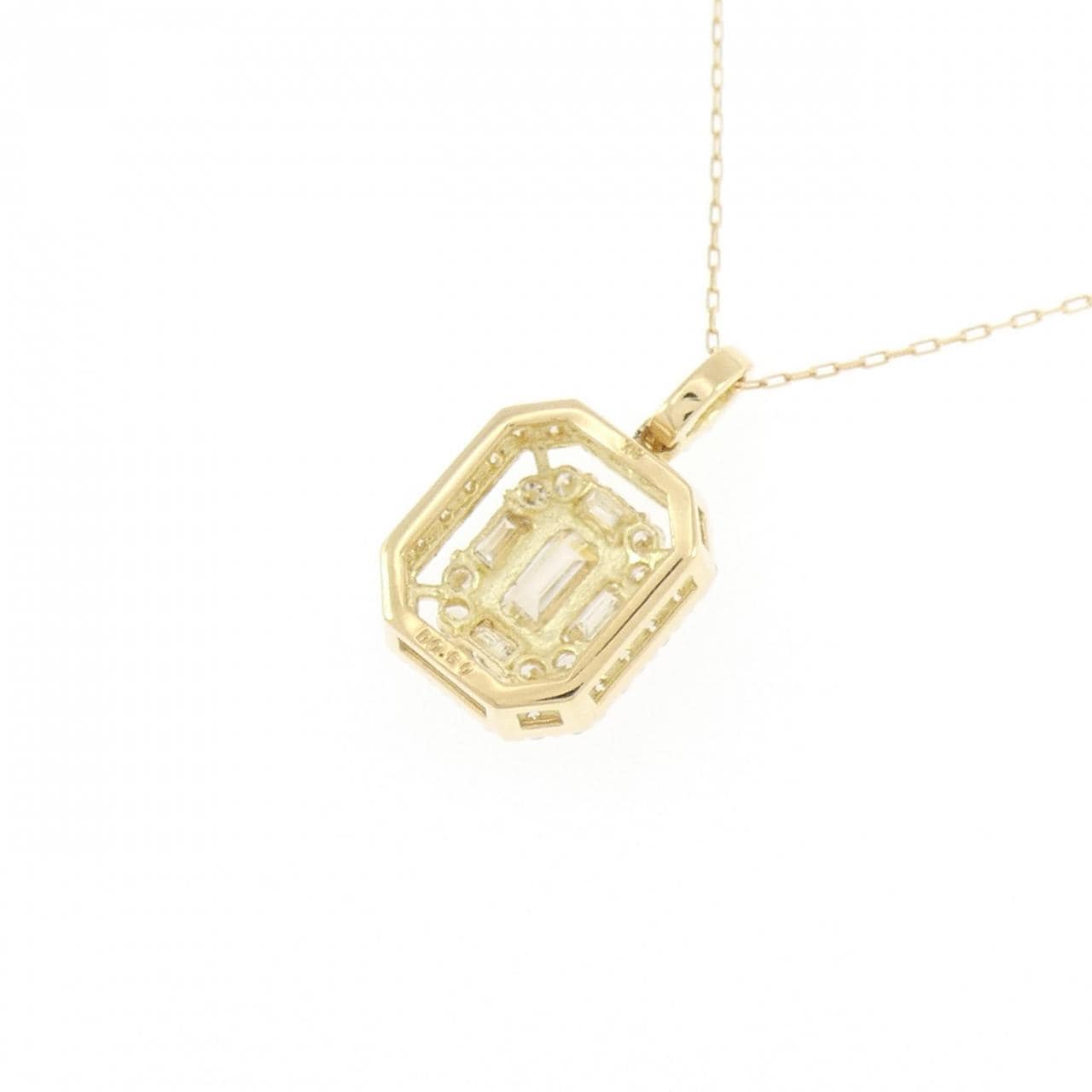 【新品】K18YG ダイヤモンド ネックレス 0.50CT