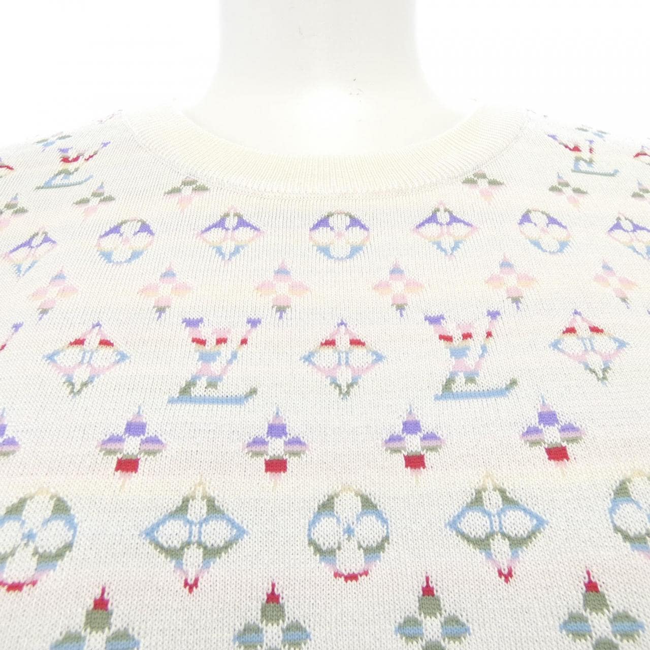 ルイヴィトン LOUIS VUITTON パステルモノグラムニットトップ FNKS99TT9 トップス