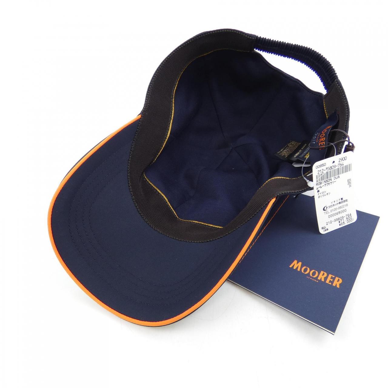 ムーレー MOORER ROBINSON-DUA キャップ