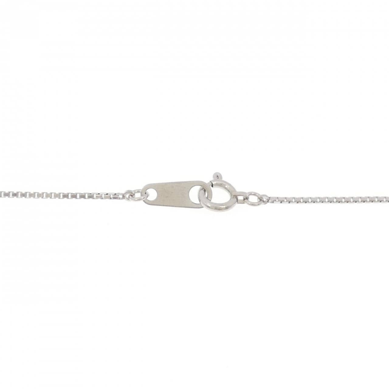 PT900/PT850 クリソベリルキャッツアイ ネックレス 0.90CT