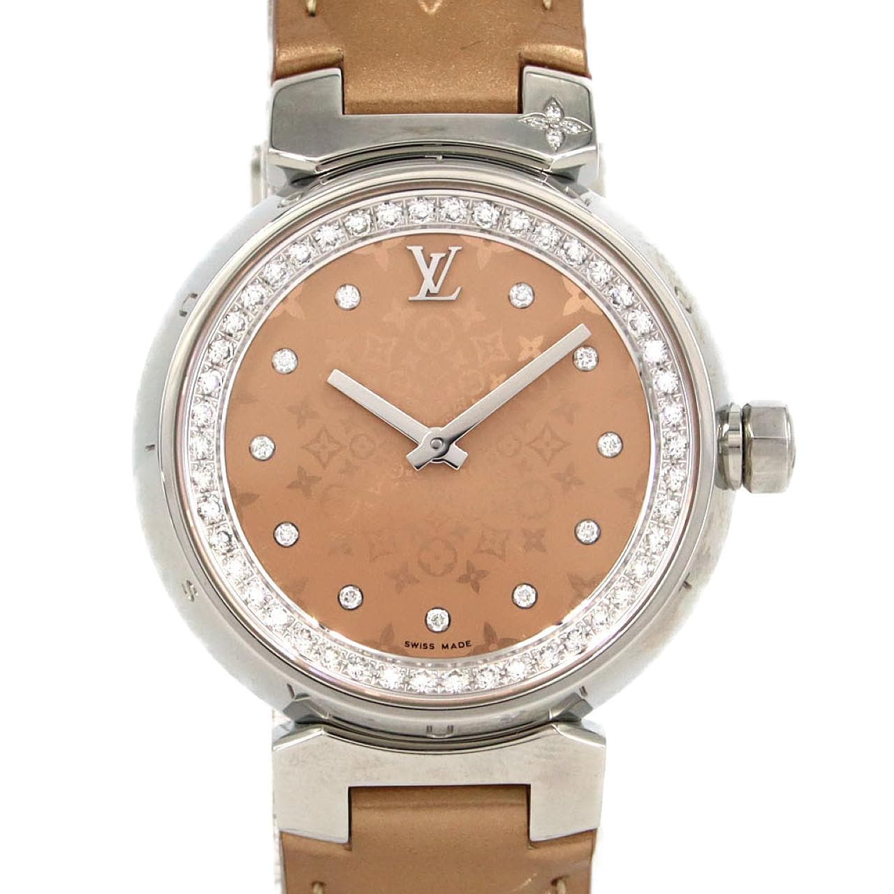 ルイヴィトン タンブール･11P･サークルD･ラグD4P Q13MS SS クォーツ