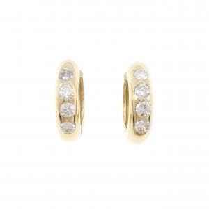 K18YG ダイヤモンド ピアス 1.005CT