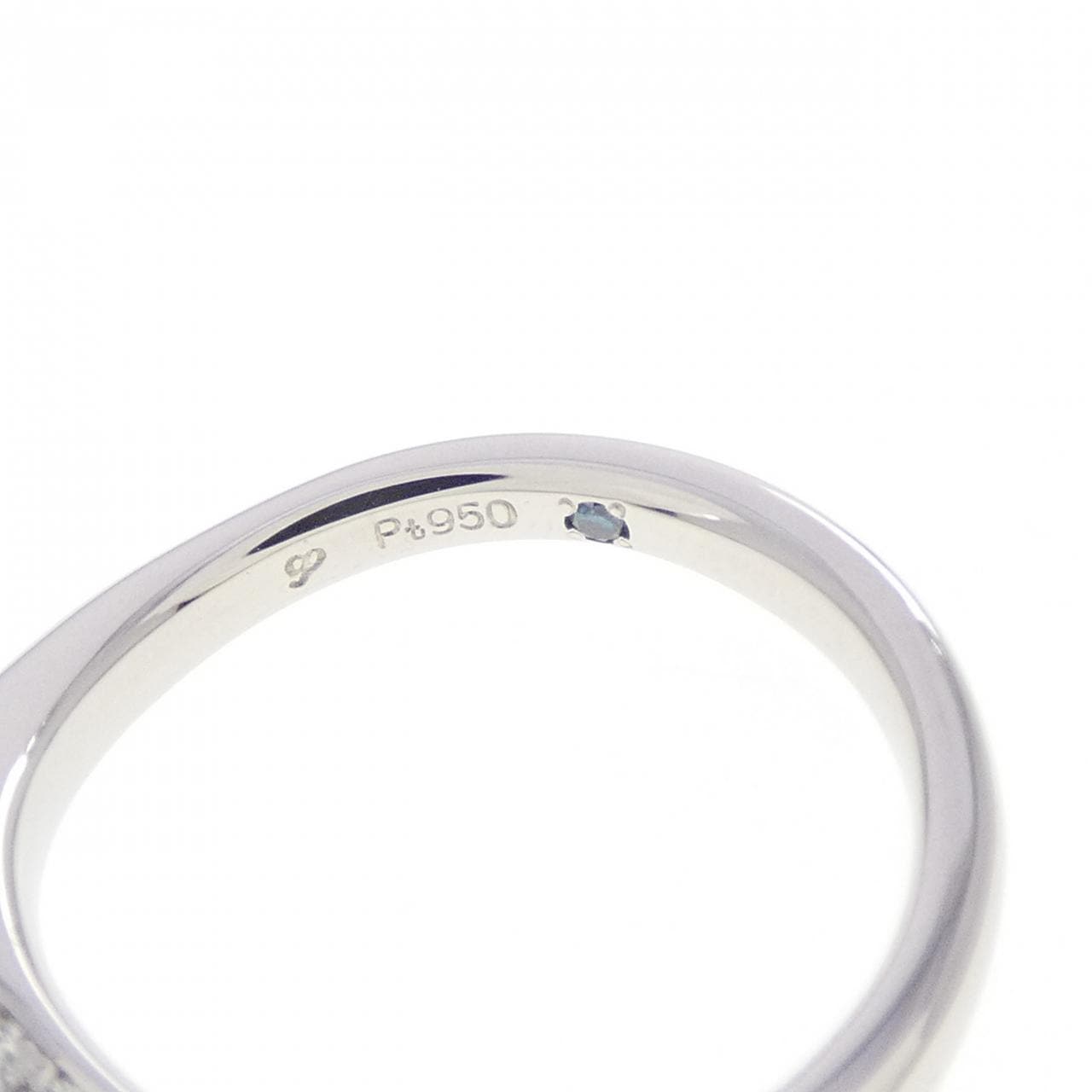 PT950 ダイヤモンド リング 0.08CT