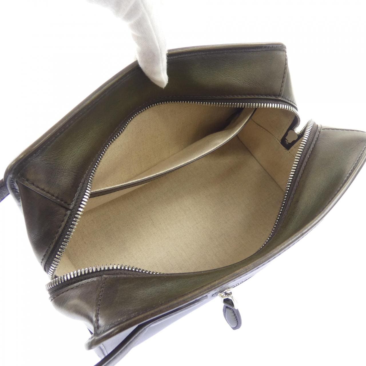 ベルルッティ Berluti モーニングスクリットレザートイレタリーポーチ BAG