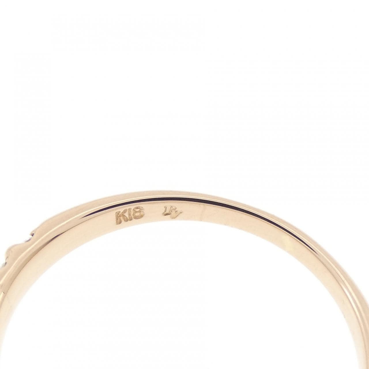 ポンテヴェキオ フラワー サファイヤ リング 0.10CT