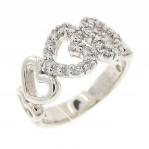 ポンテヴェキオ ハート ダイヤモンド リング 0.26CT