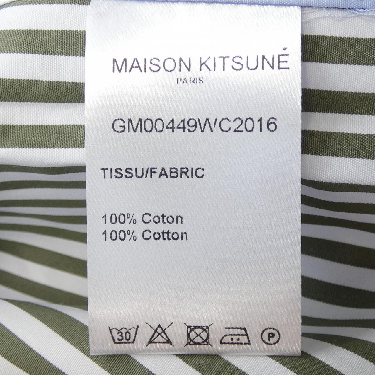 メゾンキツネ MAISON KITSUNE GM00449WC2016 シャツ