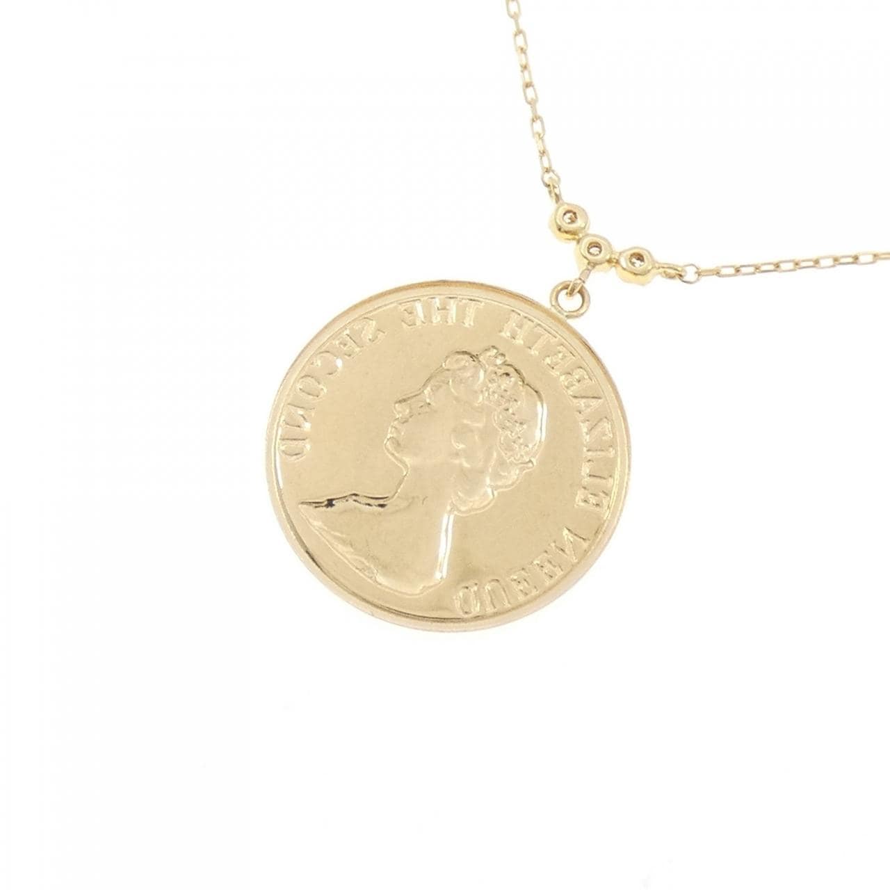 K18YG ダイヤモンド ネックレス 0.01CT