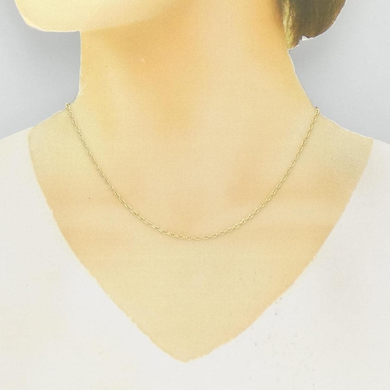 HERMES 750yg necklace