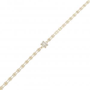 【新品】K18YG ダイヤモンド ブレスレット 0.192CT
