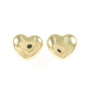 【新品】K18YG ハート ピアス