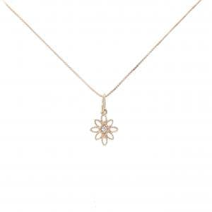 アガット ダイヤモンド ネックレス 0.01CT