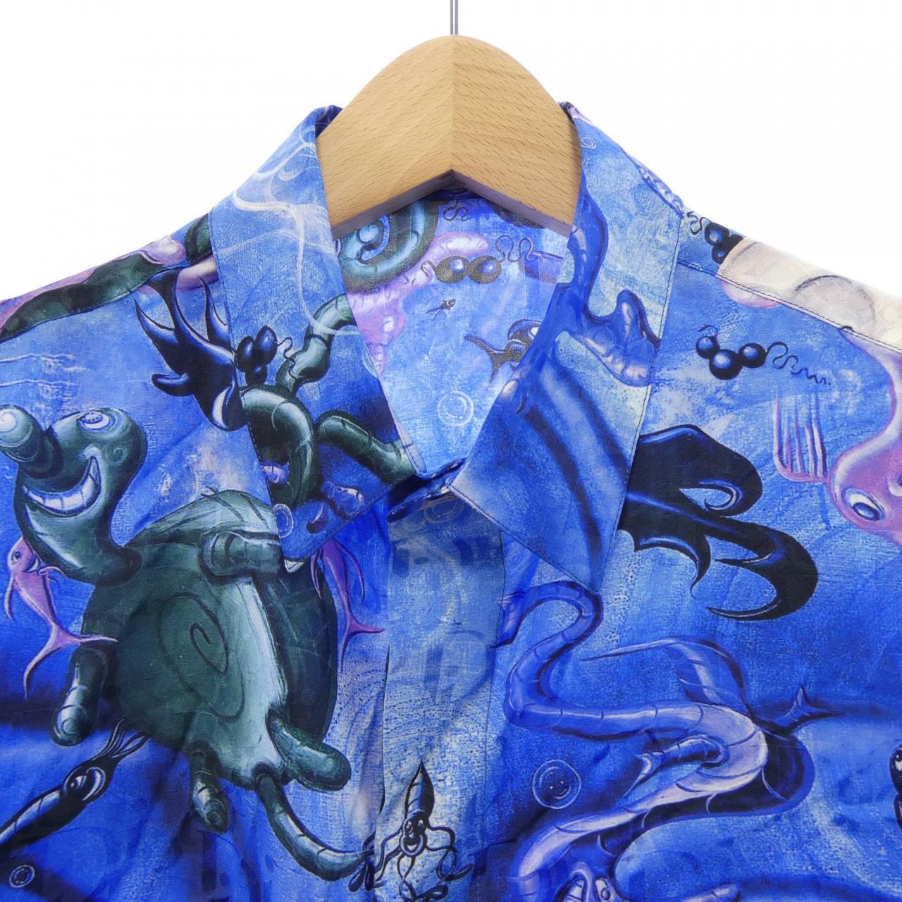 ディオール DIOR オブリーク OBLIQUE ケニーシャーフ KENNY SCHARF 033C508A5196 S/Sシャツ