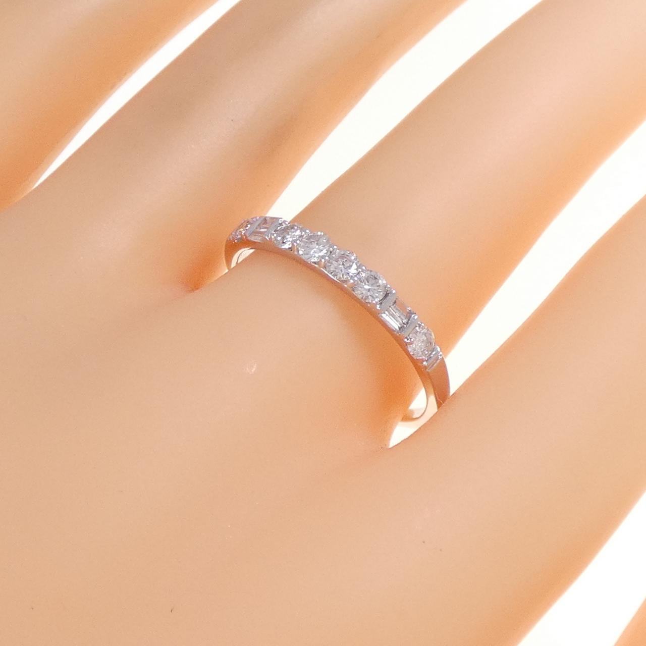 K18WG ダイヤモンド リング 0.40CT