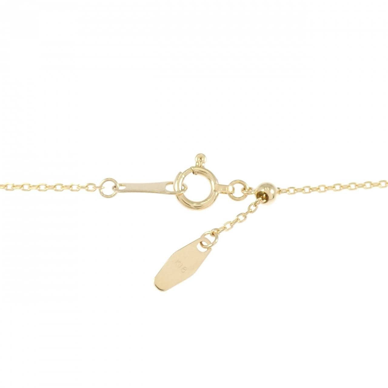 K18YG ダイヤモンド ネックレス 0.20CT