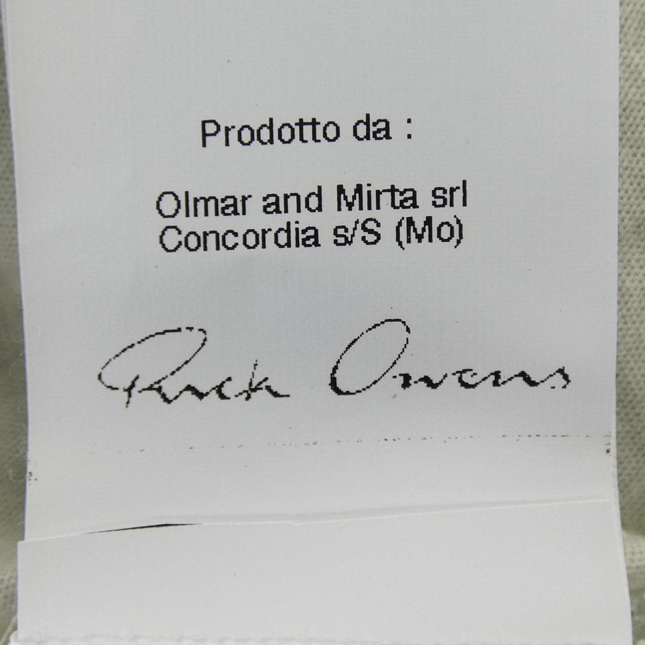 リックオウエンス Rick owens RP8102 UC タンクトップ