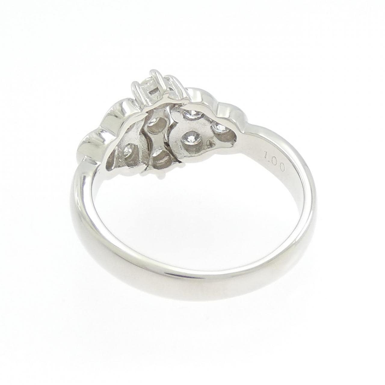 PT900 ダイヤモンド リング 1.00CT